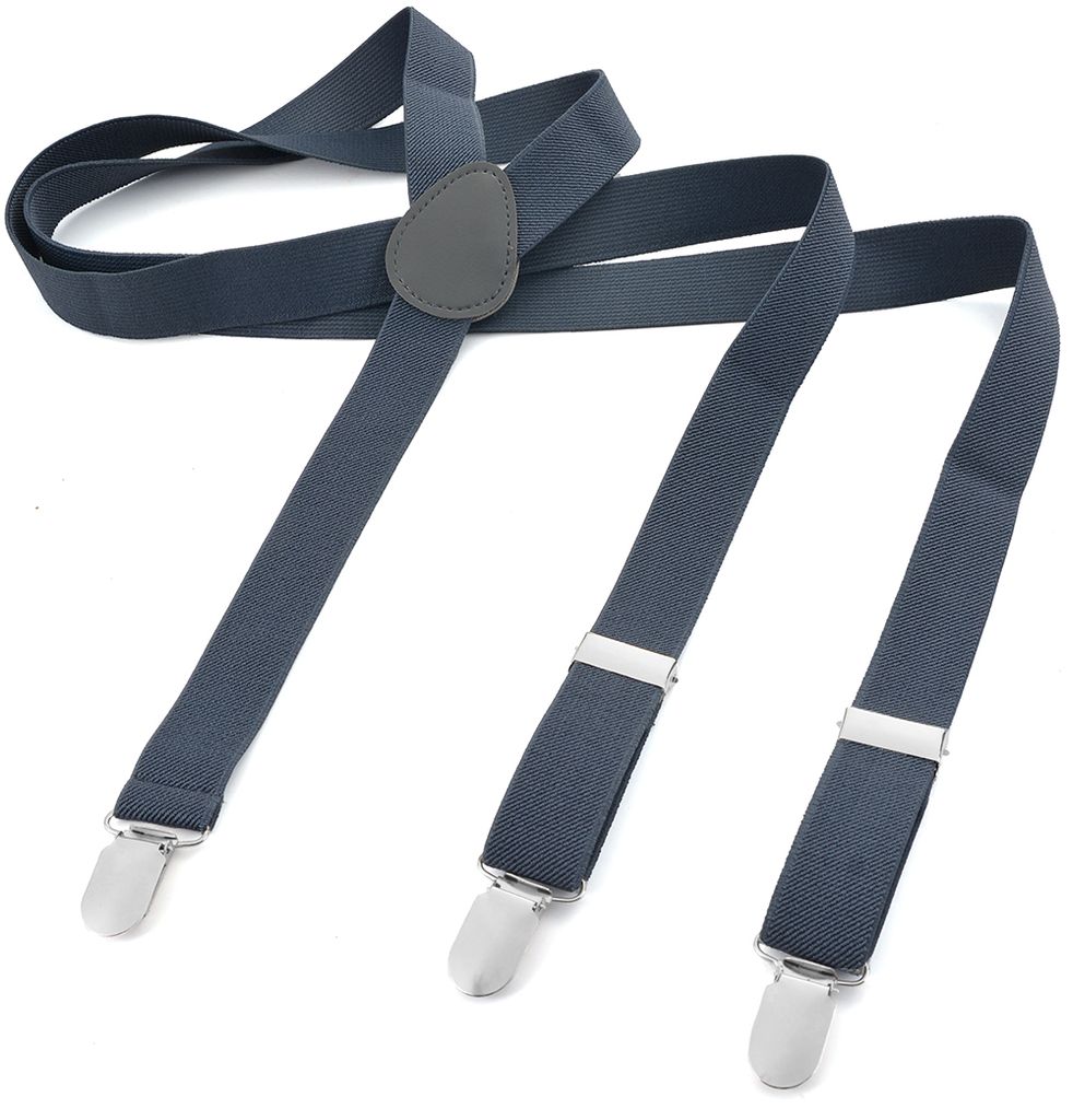 Hosentraeger Y Form XXL Grau