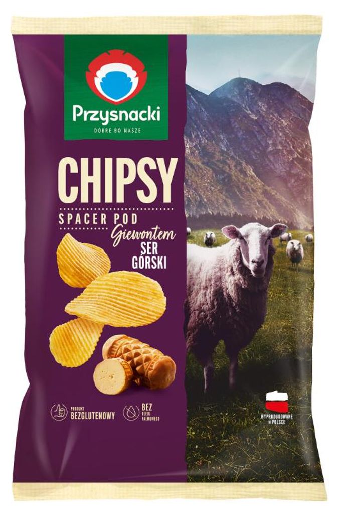 Chips de pomme de terre Przysnacki au goût de fromage de Image du produit 
