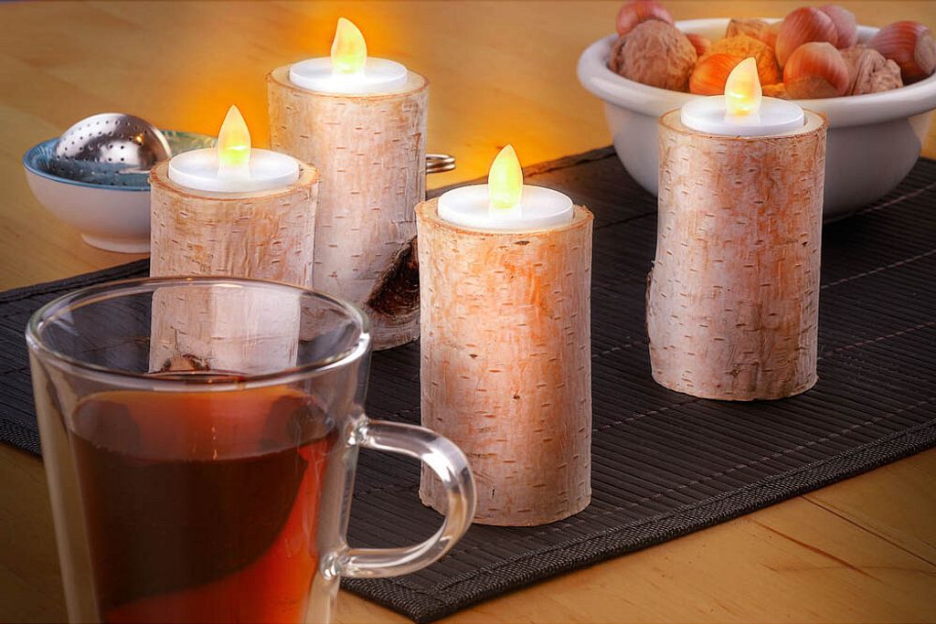sada 4 čajových svítidel LED s časovačem Obrázek produktu 6