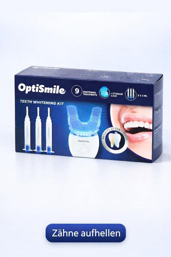 Kit sbiancante per denti OptiSmile  Risultati visibili in Immagine del prodotto 