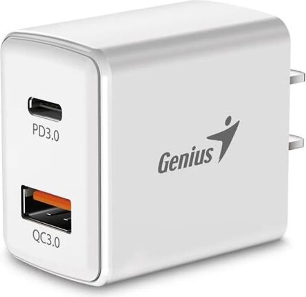 Caricatore di Rete Universale Genius PD-20AC 20W Bianco 3A PD 3.0