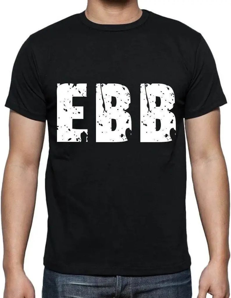 Herren Grafik T-Shirt Ebb Öko-Verantwortlich Vintage Jahrgang Kurzarm Lustige Druck Geburtstag Geschenk Mann