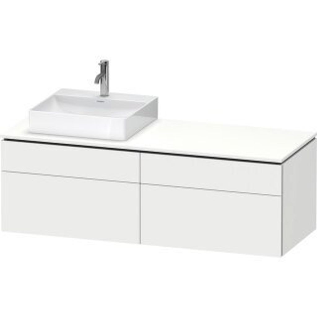 DURAVIT LC4870L18180000 Konsolen-WTU wandhängend L-Cube 550x1