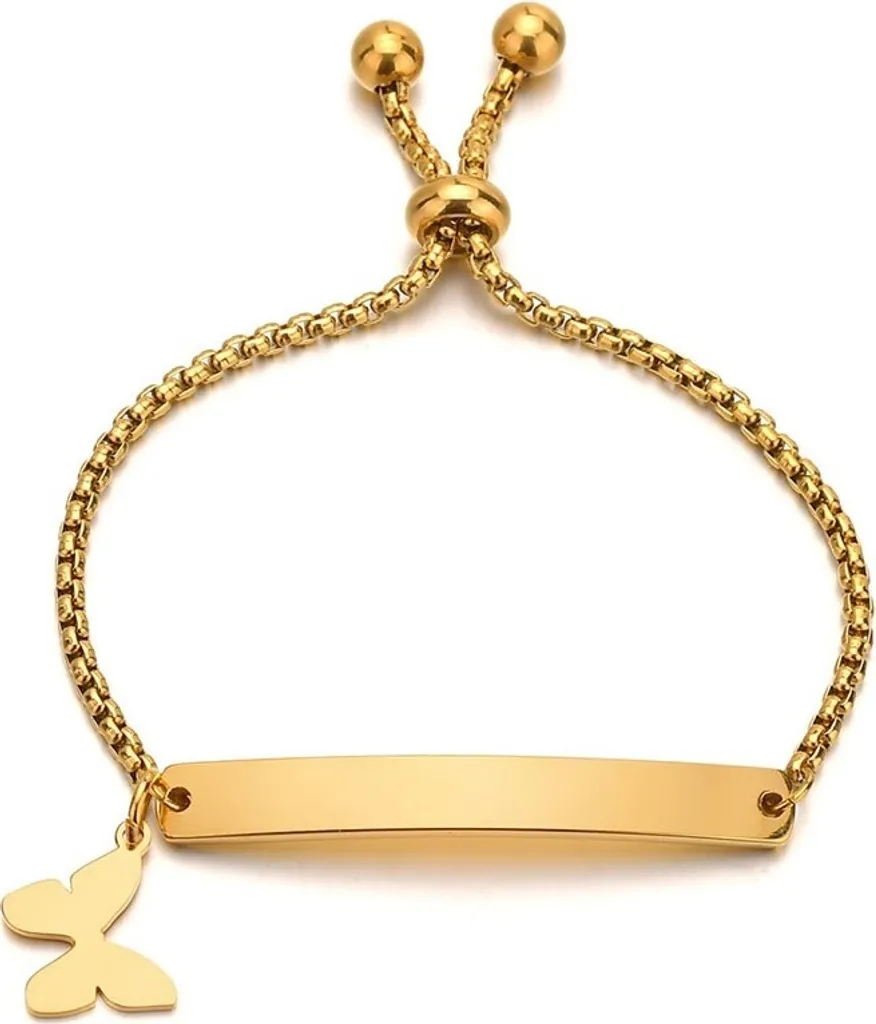 Bracciale Hailey Oro con Farfalla KP20252 | Gioielleria Italiana Online