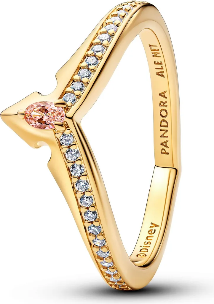 Trend Alert: Anello Pandora Disney Aurora Oro 14k Misura 52