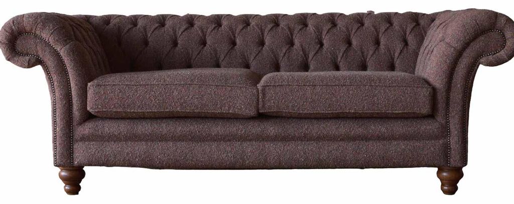 Big Chesterfield englisch klassischer Stil Sofa Couch 3 Sitz Polster 230cm
