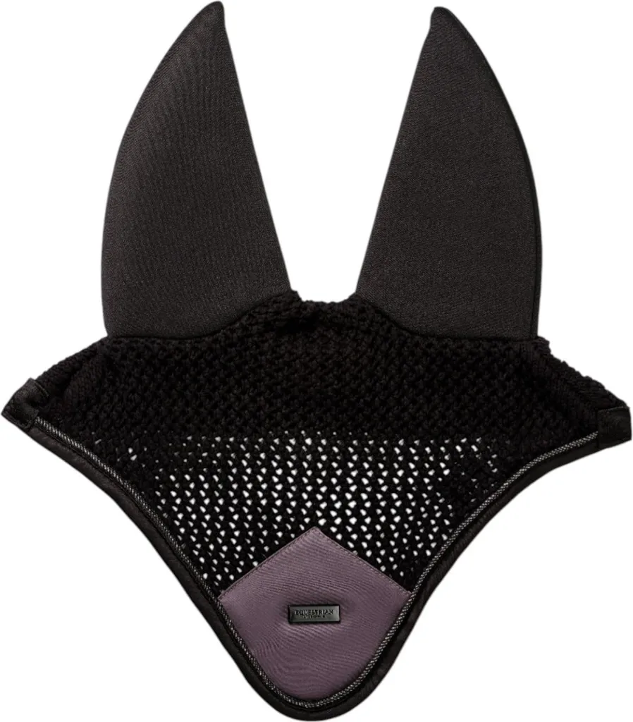 Equestrian Stockholm Bonnet Anti-mouches Modern Dark Violet Full