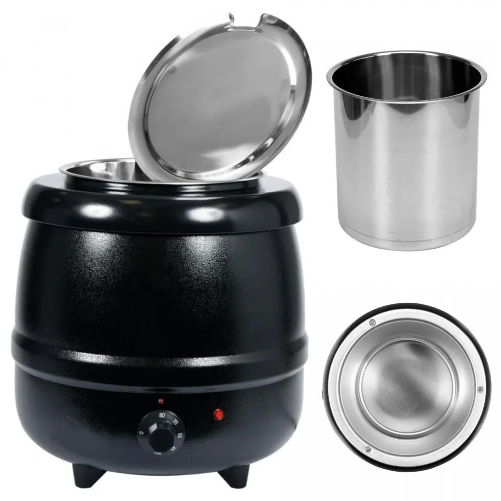 Chauffe-eau Gastro 9 Litres avec thermostat réglable 35-85°C inox 400W