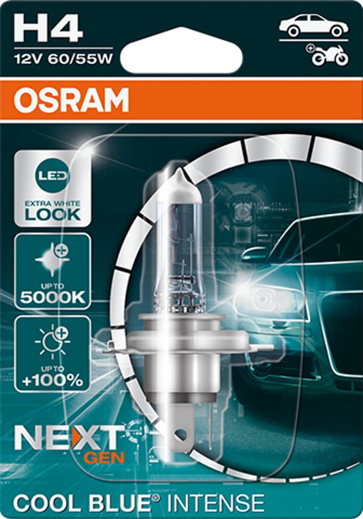 Buy Osram H4 64193NBL 01B Laser Night Breaker Blister Online At