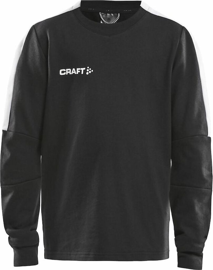 CRAFT Progress GK Sweatshirt JR Black/White 146/152