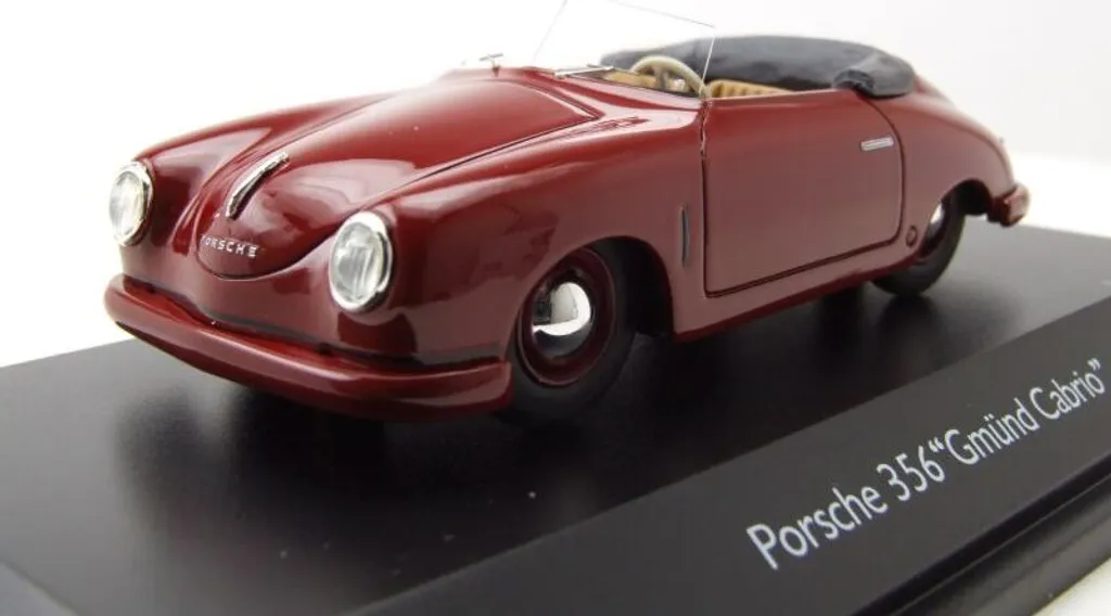 Porsche 356 Gmünd Cabriolet 1:43 Schuco - La Fidélité Historique Enfin