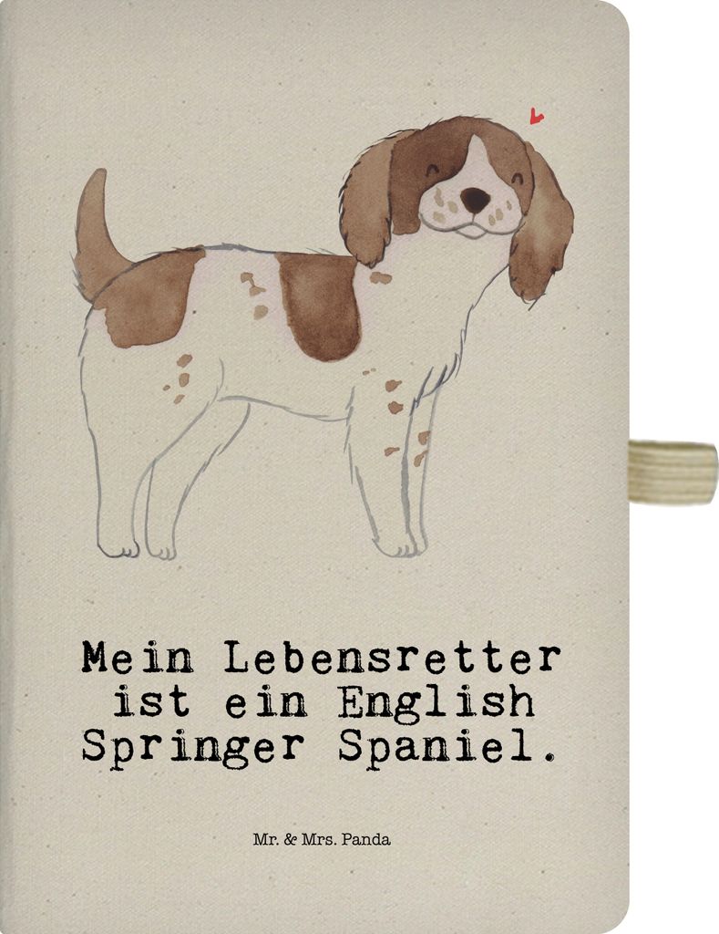 Mr. & Mrs. Panda Adressbuch English Springer Spaniel Produktbild 