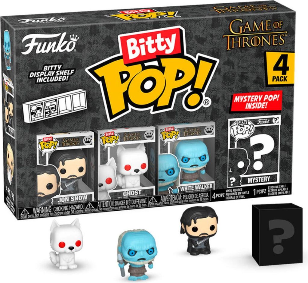 Game of Thrones Bitty POP! Vinyl Figuren 4er-Pack Jon Snow 2,5 cm