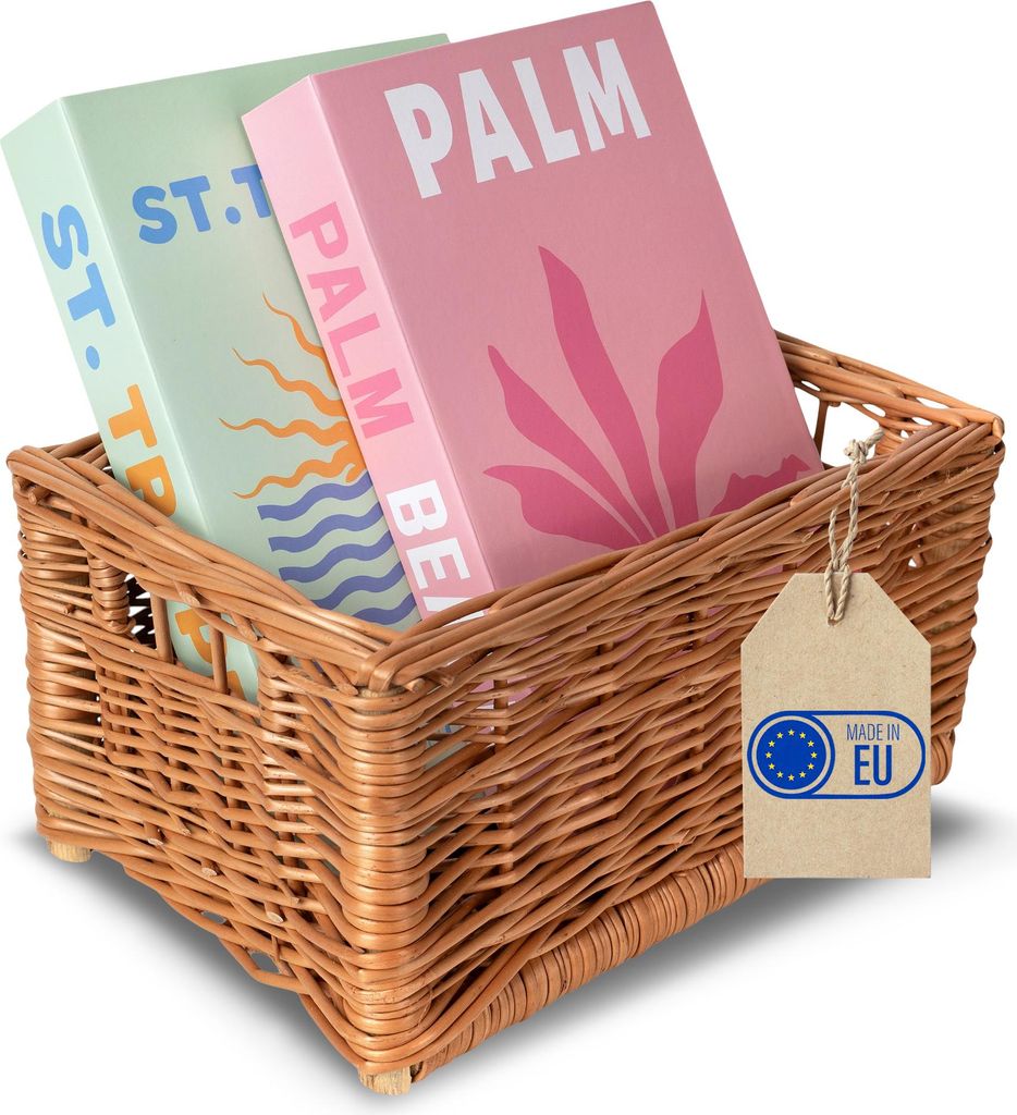 Creative Home Panier De Rangement En Osier 30 x 20 x 16 cm Image du produit 