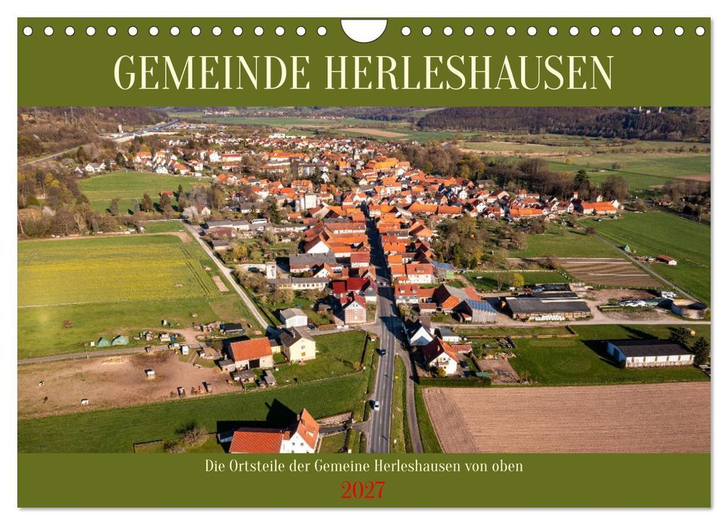 Gemeinde Herleshausen (Wandkalender 2027 DIN A4 quer), CALVENDO Monatskalender