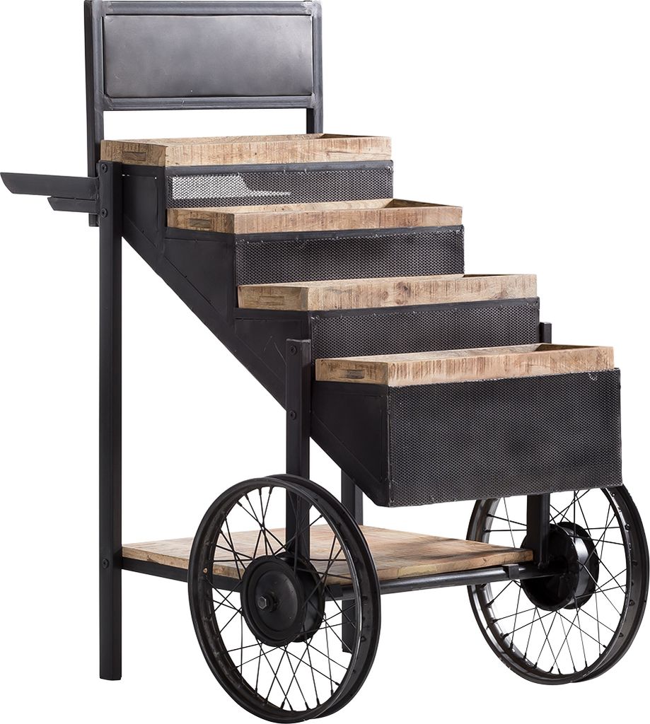 Leeds Vintage Marktwagen, Food Kart, Buffet, Servierwagen