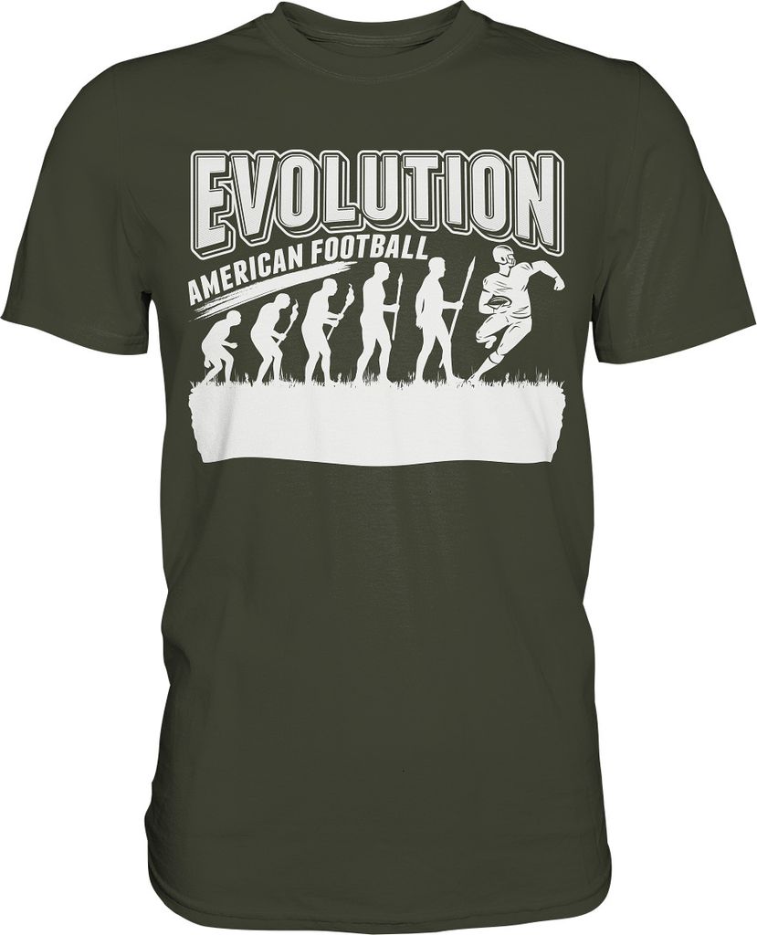 American Football Evolution T-Shirt – Urban Khaki / XXL Produktbild 