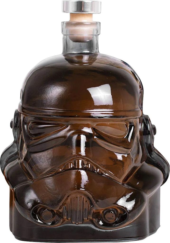 ThumbsUp! Karaffe Stormtrooper Glas 750ml Korken schwarz