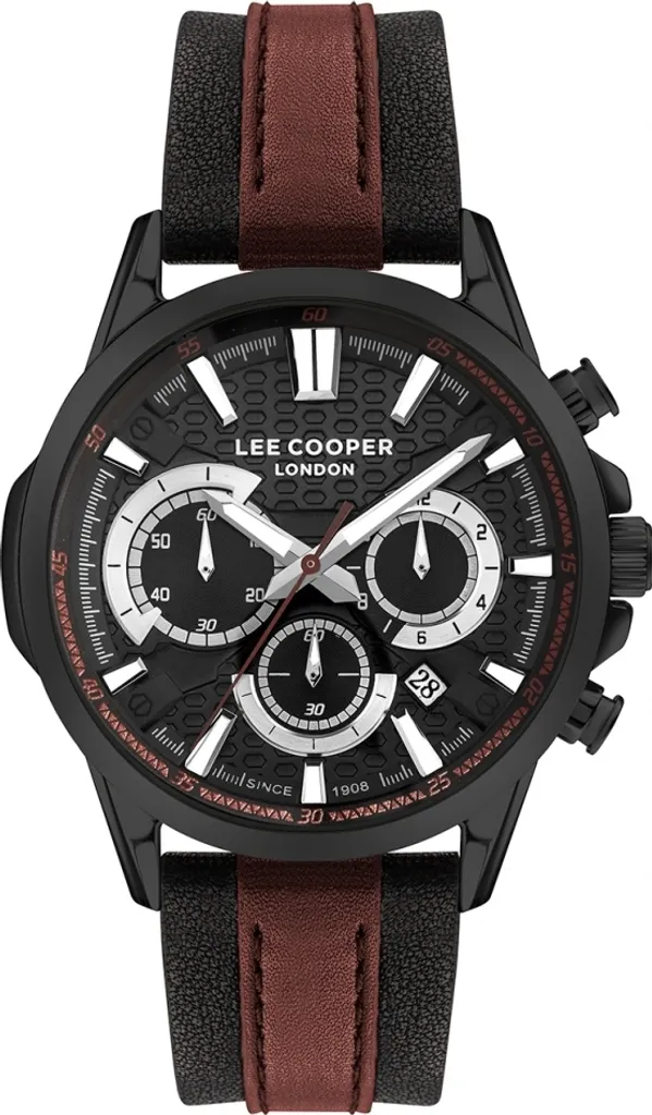 Montre homme Lee Cooper LC07493.651 noire pour un look tendance