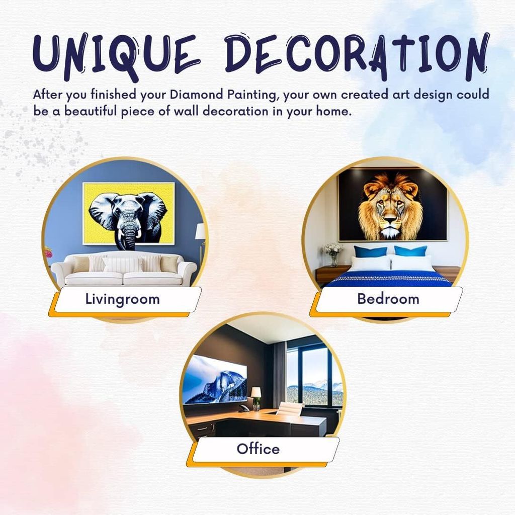 Rubye Diamond Painting Erwachsene Kinder [Französische Produktbild 5
