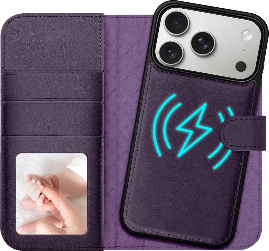 Custodia 2in1 iPhone 17 Pro Max con Finestra Foto e MagSafe