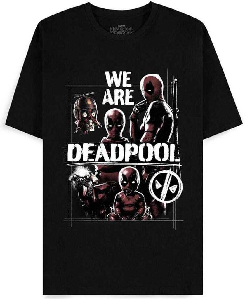 Deadpool T-Shirt Herren We Are Deadpool schwarz XL