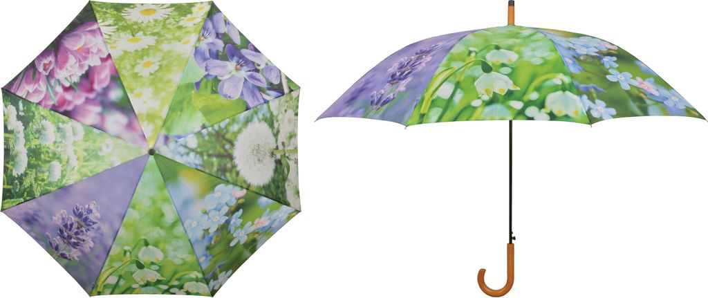 Esschert Design Regenschirm Blumen; TP210 Produktbild 