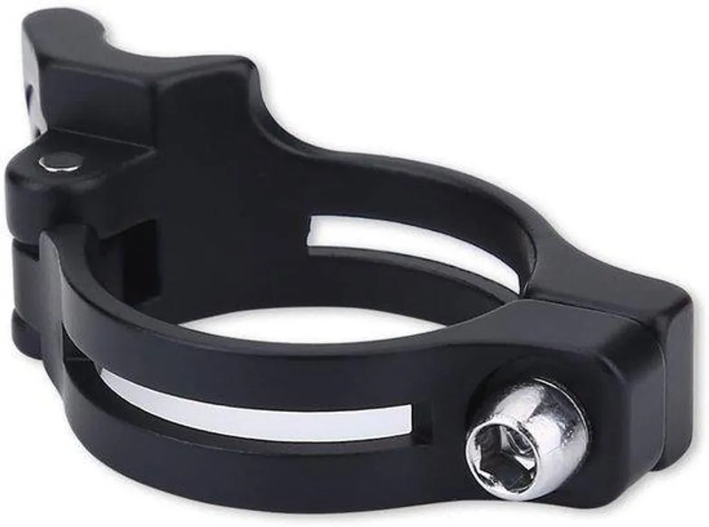Collier de dérailleur vélo anti-glissement en aluminium pour tout cadre