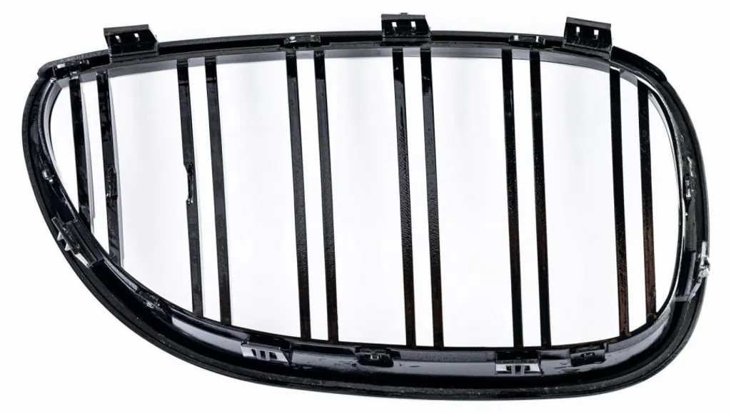 Paire de calandres sport noir brillant pour BMW E90 E91 version restylée - 4
