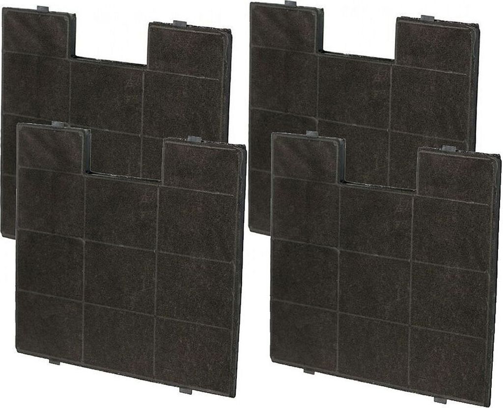 4 Kohlefilter für KF 17142 - passend für AMICA KH17158, KH 171128