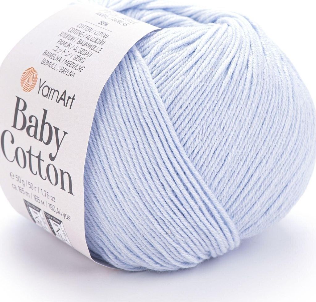 Yarn Art Baby Bavlna 450 Pletacia priadza Obrázok produktu 