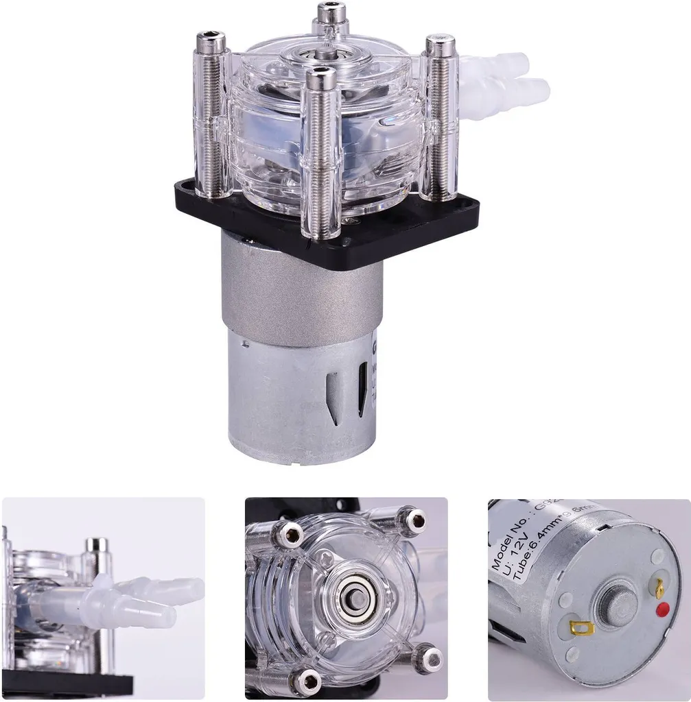 Mini Pompe de Dosage pour Laboratoire et Analyse Chimique 12V DC - 3