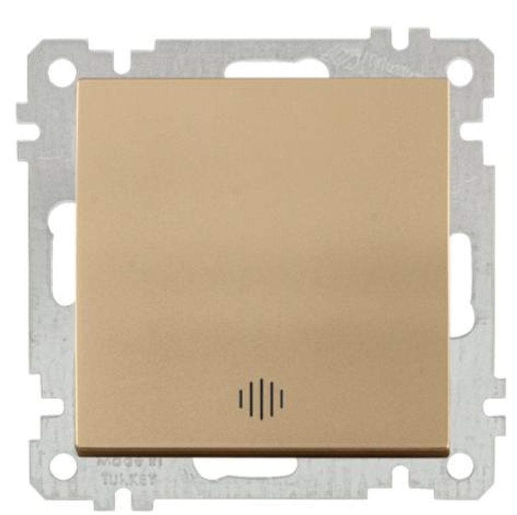 Kontrollschalter Gold Optik – Unterputz IP20 für Innen – CANDELA