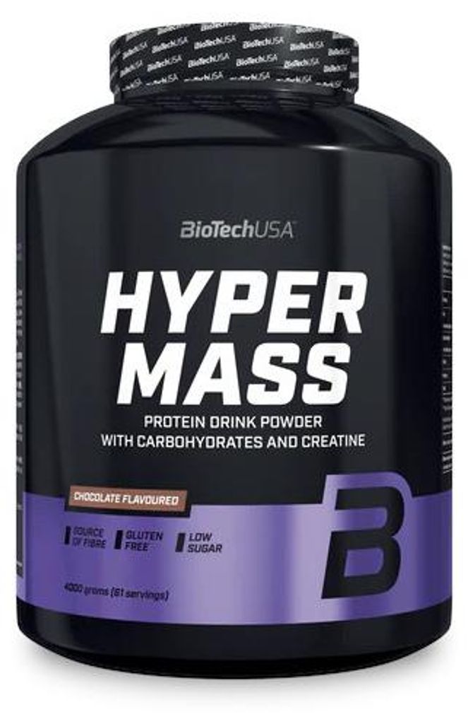 BioTech USA Hyper Mass 5000 4000g Pulver Dose Schokolade Produktbild 