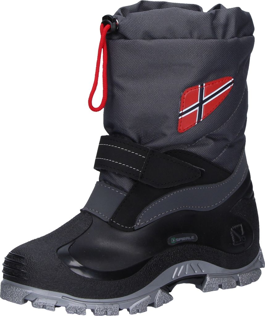 Spirale Kinderstiefel Morten grau gefüttert Gr. 24