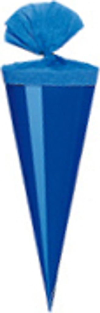 10 Deko Schultüten / Länge: 12cm / Farbe: dunkelblau Produktbild 