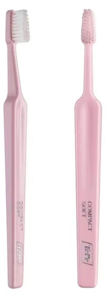 Tepe Zahnbürste Compact Weich HellRose Image du produit 