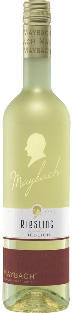 Maybach Weißwein Riesling Lieblich Deutschland 1 x 0,75 L Produktbild 