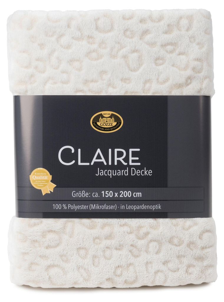 Koc Jaquard Claire W.F. Gözze Zdjęcie produktu 