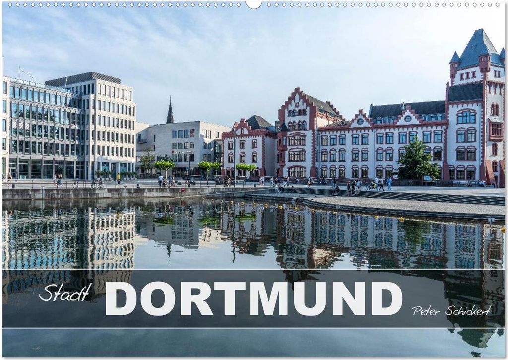 Stadt Dortmund (Wandkalender 2026 DIN A2 quer), CALVENDO Monatskalender