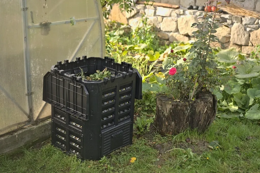 Composteur Anti-Odeur 300L ROJAPLAST - Solution Propre pour vos Déchets - 6
