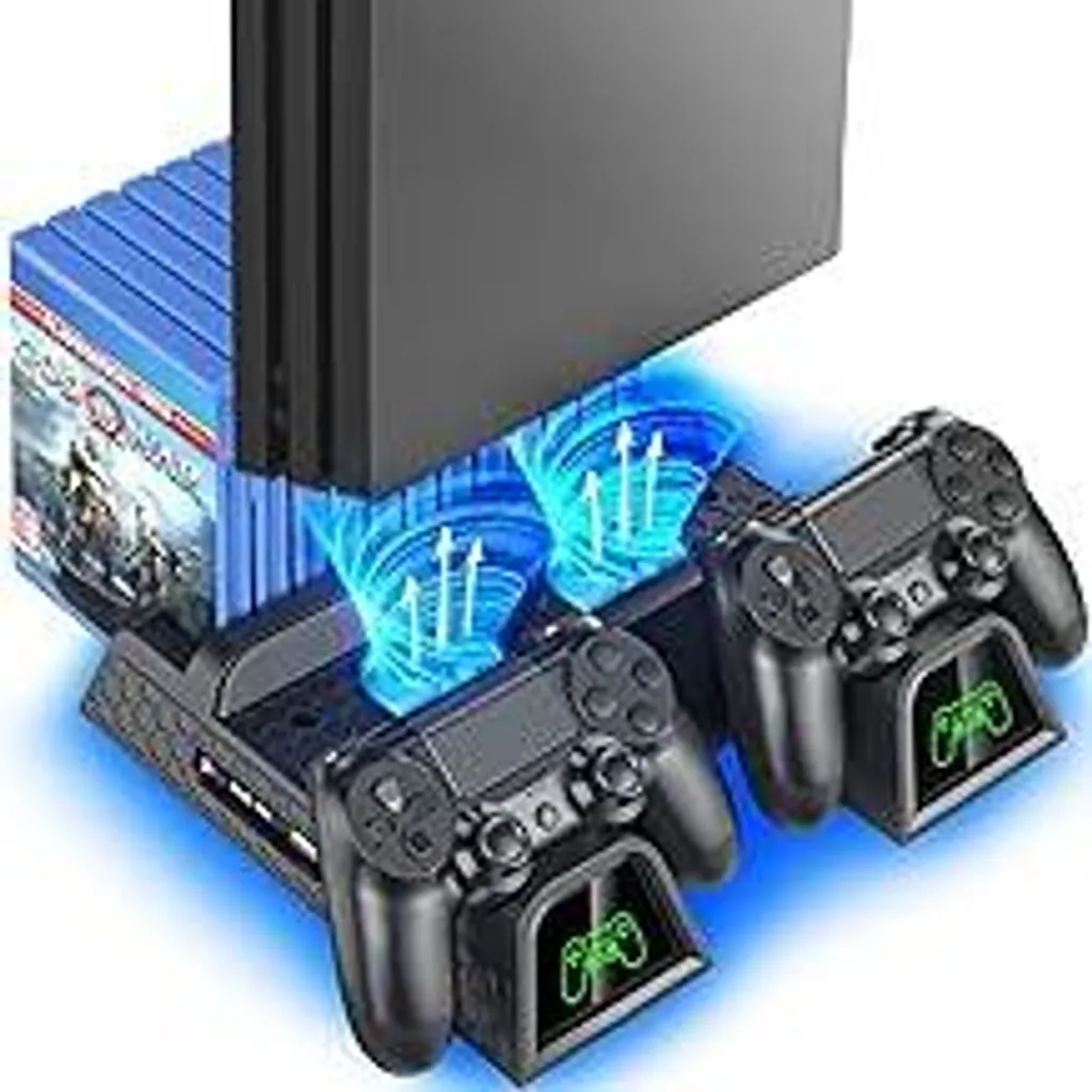 Recensione Supporto OIVO PS4: Raffreddamento e Docking Station PRO