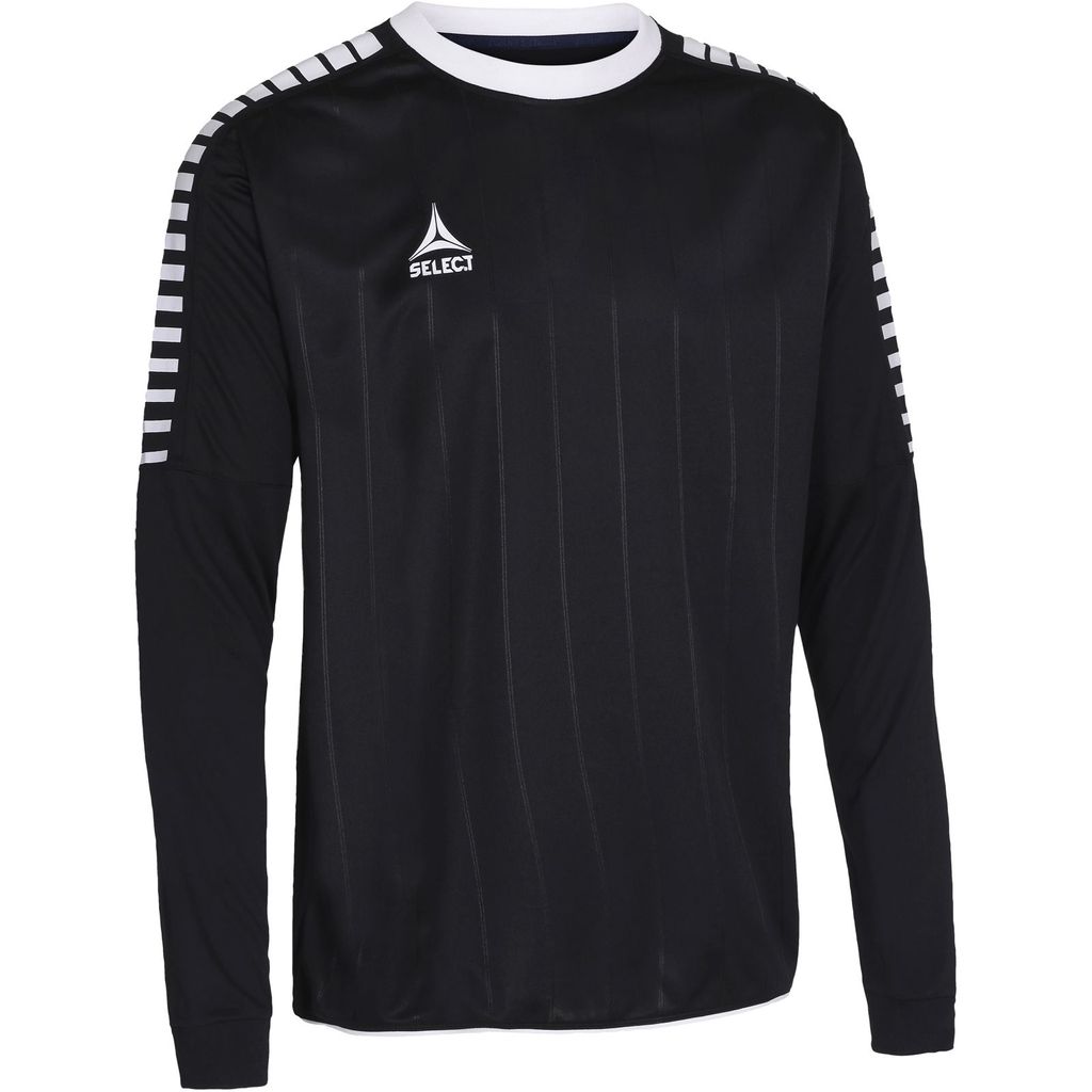 SELECT Argentina Trikot Langarm, Gr.14, schwarz weiss