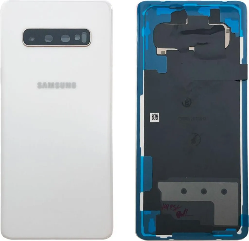 Réparer la vitre arrière Samsung Galaxy S10 Plus G975F Blanc GH82-18867B