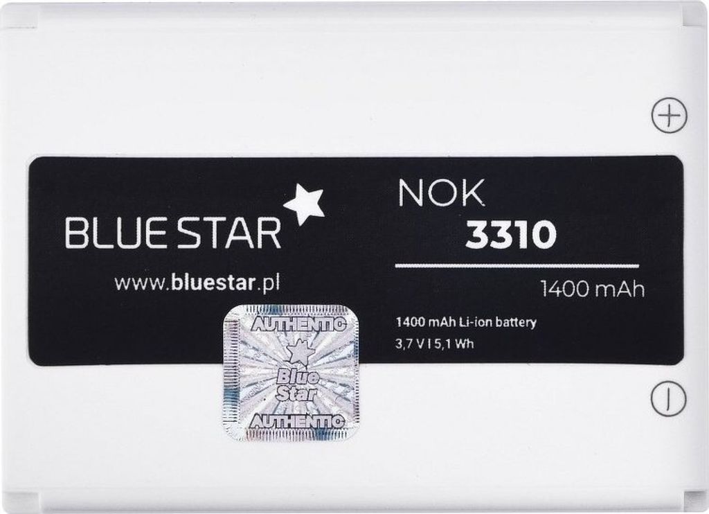 Bluestar Akku Ersatz kompatibel mit Nokia 3310 / 3330 / Produktbild 