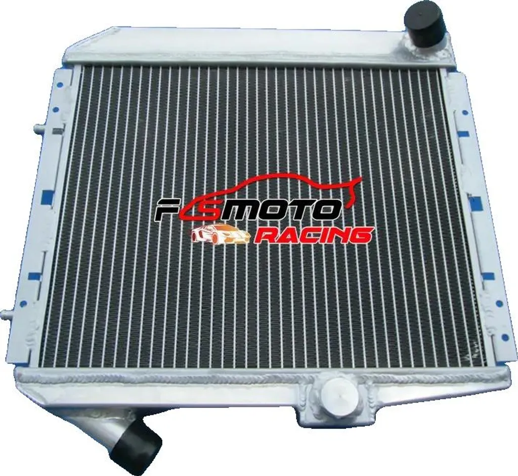 Radiateur Alu 310x388x50mm pour Renault 5 Super 5 - Entrée Sortie 32mm
