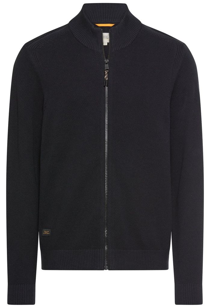 Camel active Weste schwarz normale Passform