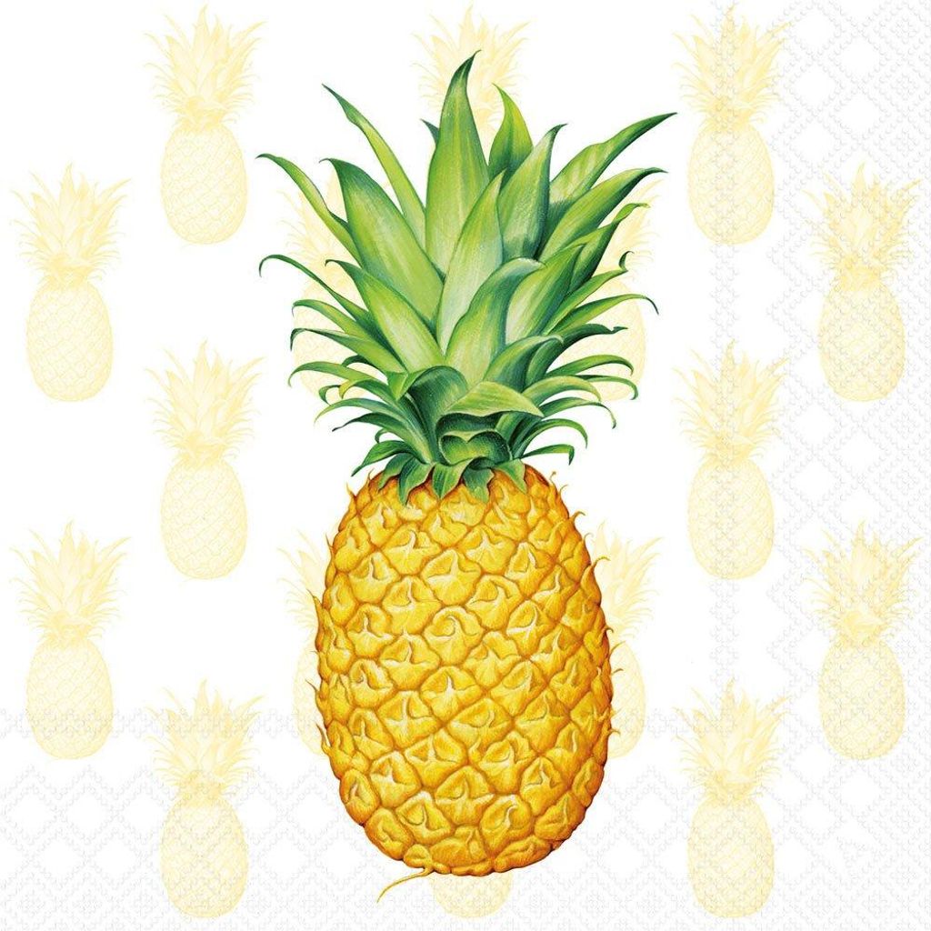 Servietten 33x33 cm - Tropical fruit