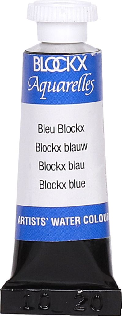 Blockx 3x Aquarellfarbe, Blockx Blau - Tube 5ml - Blockx Blau 43154BXC