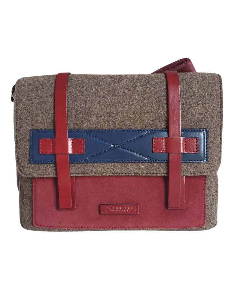 Sac à bandoulière 34 cm The Bridge Casentino : fini le désordre